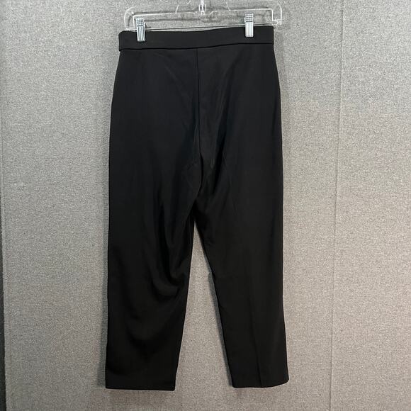 Susan Graver Regular LK Fusion Pull-On Crop Pant Black, X-Small - Picture 2 of 8